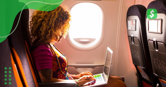 Entertainment options during long flights